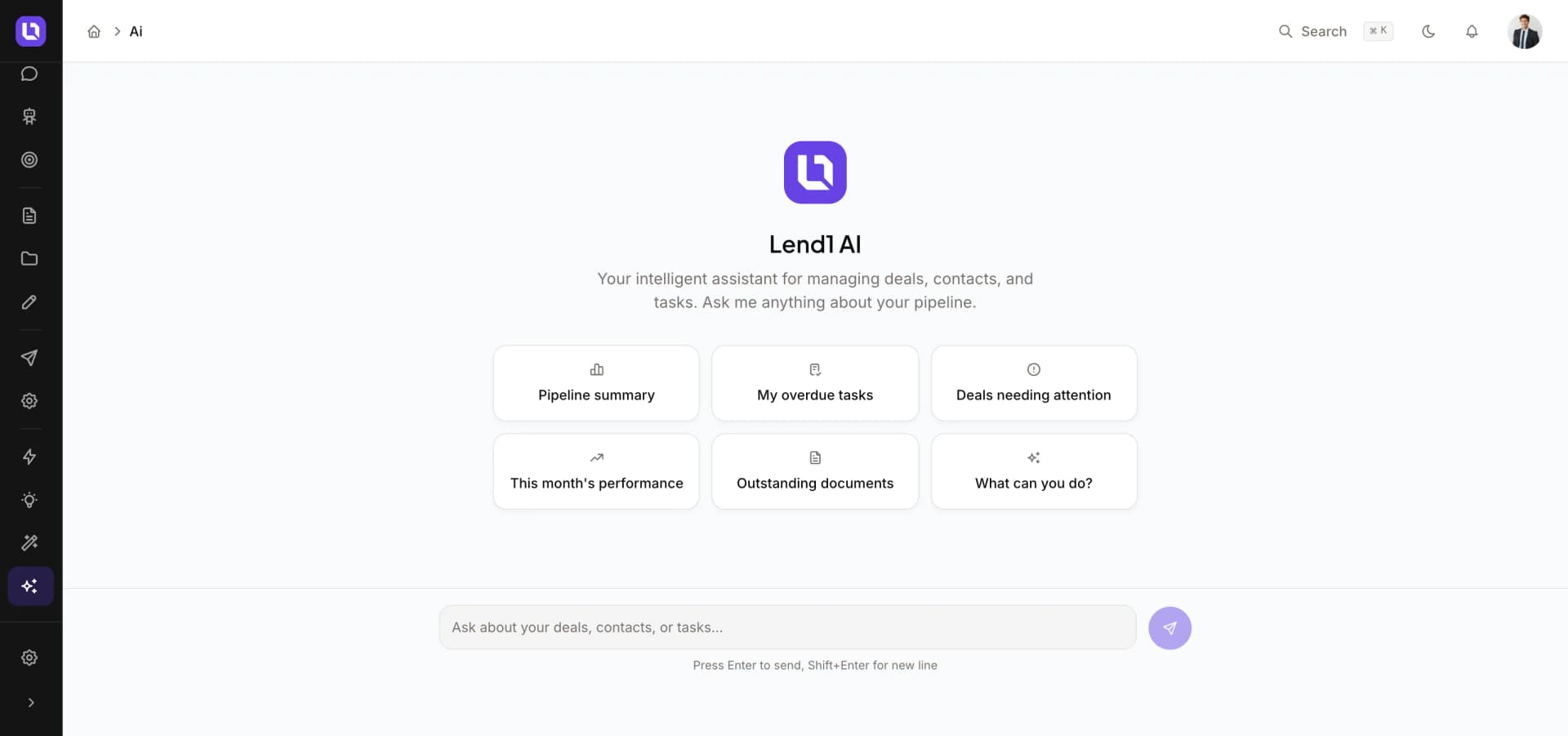 AI-Powered Intelligence in the Lend1 platform